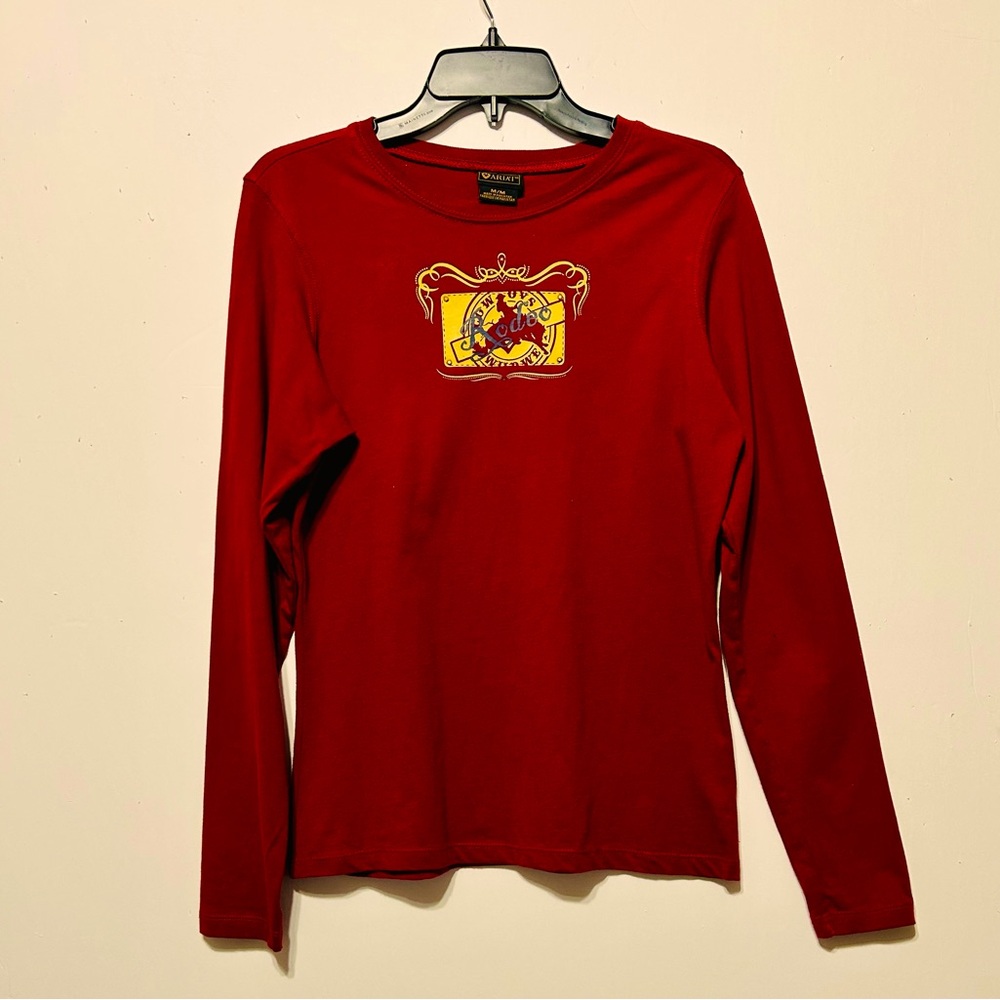 ARIAT Long Sleeved Rodeo Tee